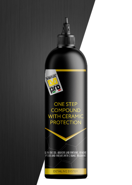 Allchem Virtus Pro 475 One Step Compound with Ceramic Protection - 500ml