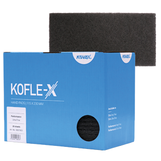 Kovax - Kofle-X Performance Hand Pads Grey Ultra Fine - 20 per Box