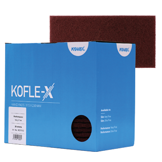 Kovax - Kofle-X Performance Hand Pads Red Very Fine - 20 per Box
