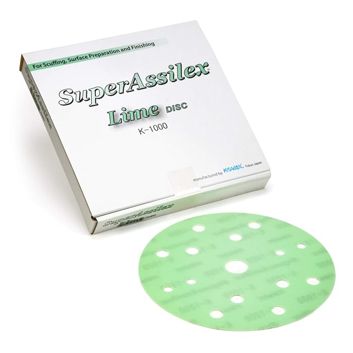 Kovax K1000 152mm Super Assilex Sp Tack Discs 15 Hole - 25 per Box