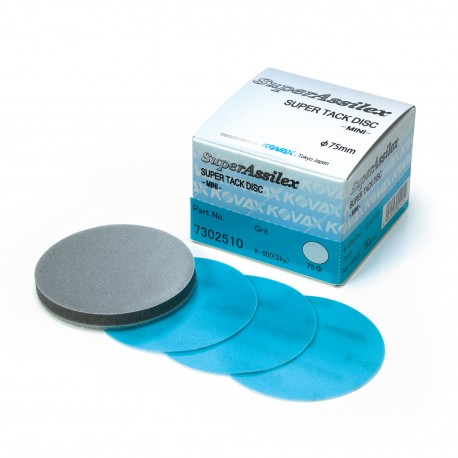 Kovax K600 75mm Super Assilex Sp Tack Discs Without Holes - 50 per Box