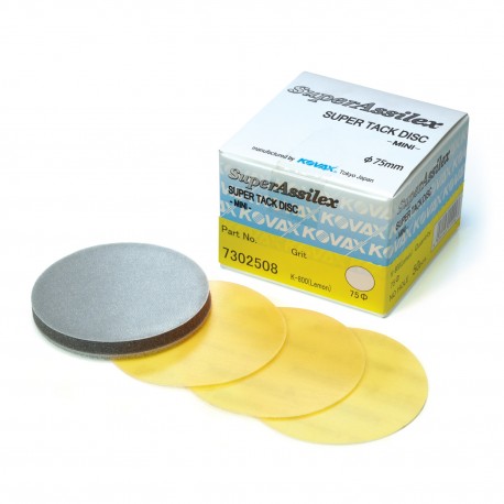 Kovax K800 75mm Super Assilex Sp Tack Discs Without Holes - 50 per Box