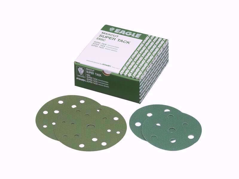 Kovax P120 125mm Maxcut Sp Tack Abrasive Discs 7 Hole - 50 per Box
