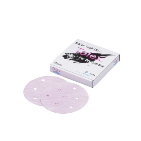 Kovax K1500 152mm Tolex Sp Tack Discs 15 Hole (Pink) - 25 per Box