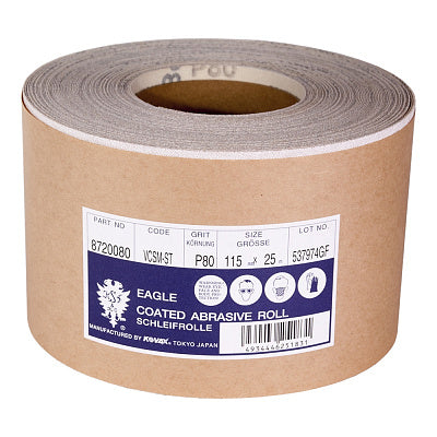Kovax Tri-Pro Super Tack Velcro Abrasive Roll 115mm x 25m P120