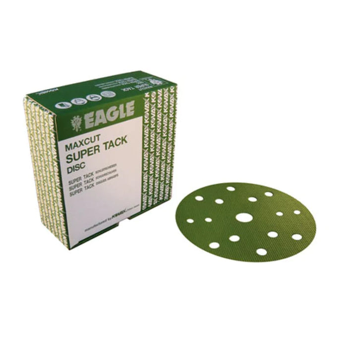 Kovax P180 152mm Maxcut Sp Tack Abrasive Discs 15 Hole - 50 per Box