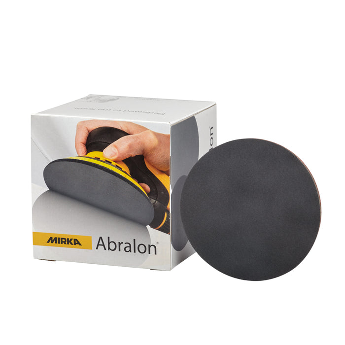 Mirka P1000 150mm Abralon Grip Discs Without Holes - 20 per Box