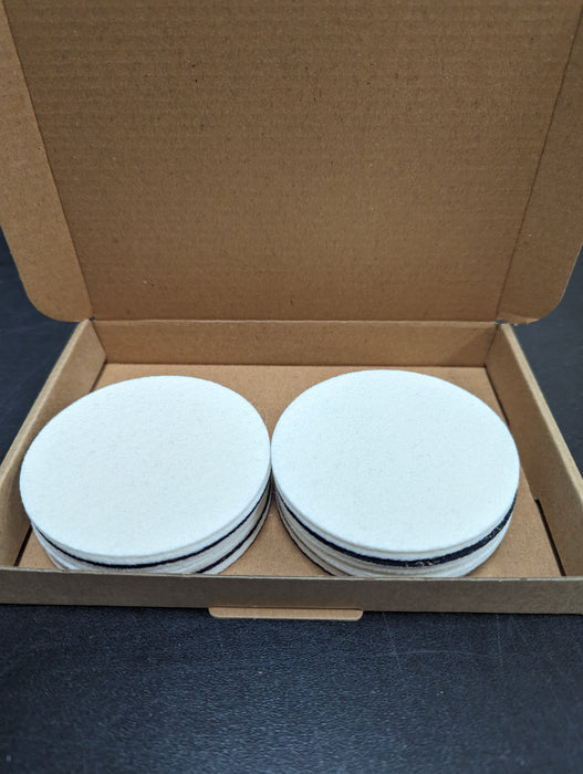 Felt Polishing Pads Ø75mm- Pack of 8