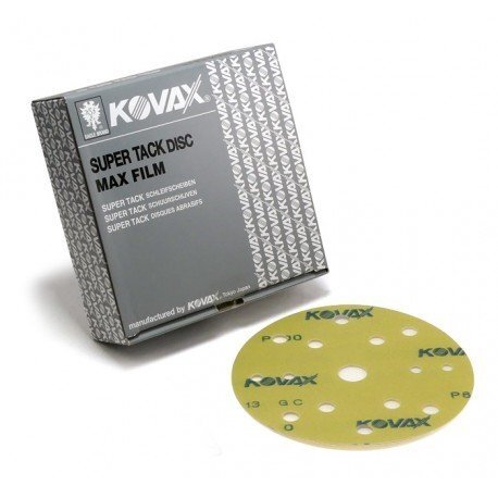 Kovax P180 125mm Maxfilm Sp Tack Abrasive Discs 7 Hole - 50 per Box