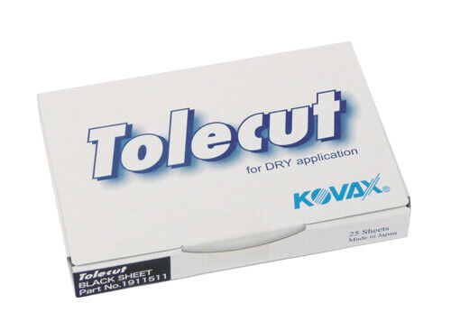 Kovax Tolecut Black Stick-On 70mm x 114m K3000