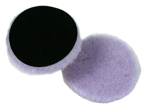 Lake Country Purple Foamed Wool (No Centre Hole) 58-423 - 3" Pad - 1" Pile
